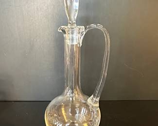 Antique Edwardian Glass Decanter
