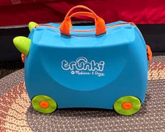 Trunki Terrance RideOn Suitcase  Blue