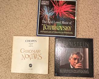 Classical Music Vinyl Record Collection