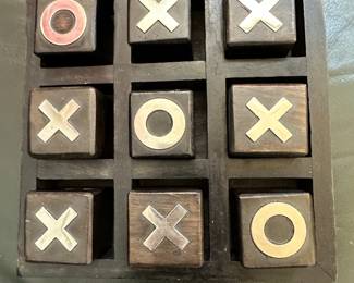 Wooden TicTacToe Game Set