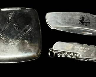 Masonic Match Safe Rare Find