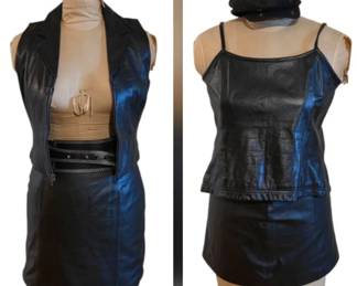 Wilsons  Leather Experts Sleek Biker Ensemble