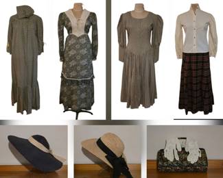 Charming Collection of Womens Vintage Prairie  Cottage Core Attire 