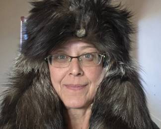 Custom Arnold Furs Silver Fox Mountain Man Hat