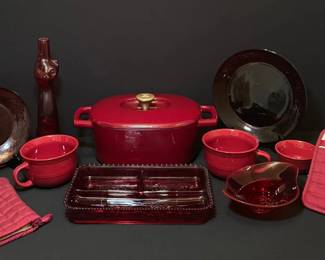 EyeCatching Red Dutch Oven... A Powerhouse of Cooking With Cast Iron