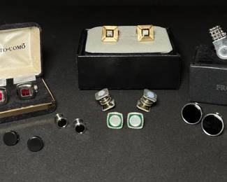 Elegant Cufflinks Vintage Designer Style