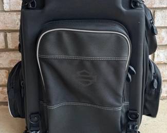 HarleyDavidson Onyx Premium Luggage Tail Bag  Black  Excellent Condition