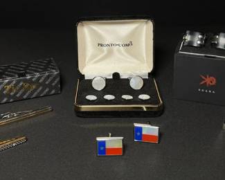 Attractive Sterling Cufflinks... Plus More Designer Names