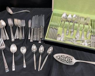 Silver Plate Utensil Sets