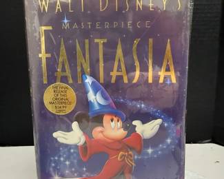 Disney FANTASIA VCR Tape Factory Sealed 