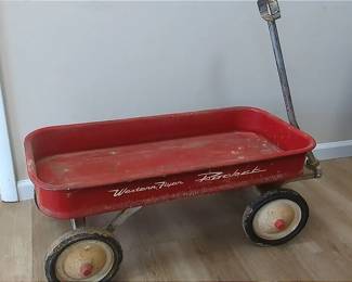 Western Flyer Red Wagon