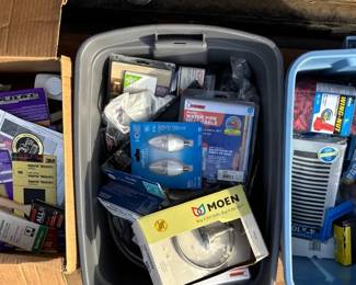 Mystery Lot Of Home Improvement Items Electrical, Plumbing, Painting 