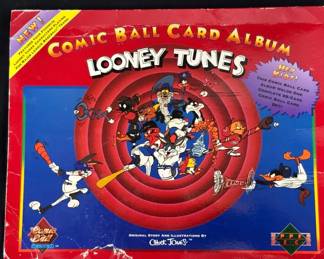 Vintage Upper Deck Looney Tunes Comic Ball Card Collection