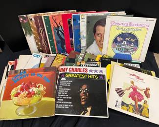 50s60s  Holiday Mystery Vinyl Records
