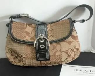 Vintage Coach Soho Bag Authenticated 