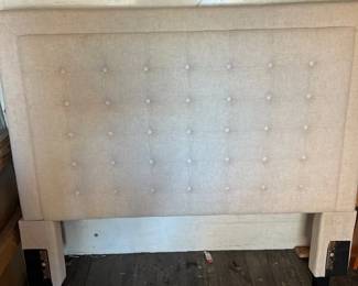 Full Sized Upholstered, Headboard, And Adjustable Bed Frame