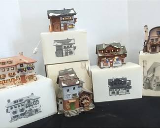 Heritage Village Collection Alpine Village Series Christmas Village Houses