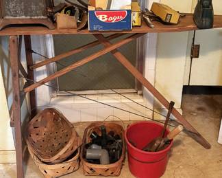 wooden ironing boards