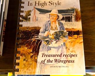 Jack DeLoney autographed copy of "Down Home in High Style"