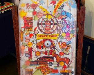 vintage toys -- "State Fair" pinball game