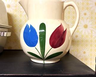 Watt Pottery Tulip Pitcher
