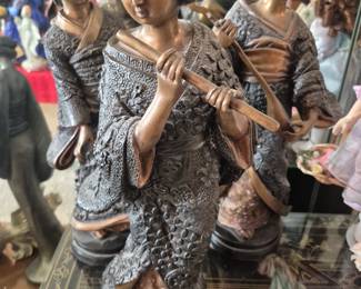 Pewter Geishas