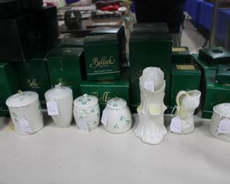 Belleck NOS with original  boxes.