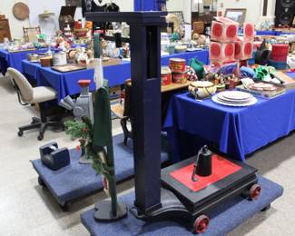 Floor / platform scale, railroad jack, more