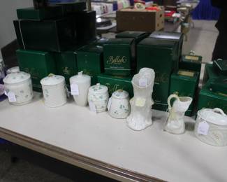 Belleck NOS with original boxes.