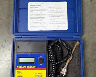 Ritchie Yellow Jacket Full Range SuperEvac LCD Vacuum Gauge 