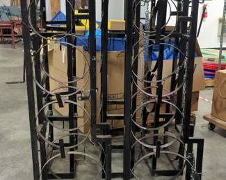 Gas Cylinder Storage Racks, Qty 5 