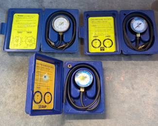 Ritchie Yellow Jacket Gas Pressure Test Kits, Qty 3 