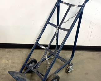 Global Industries Tilt Back Cylinder Hand Truck 