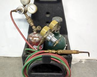 Portable Oxygen/Acetylene Set With Carrying Case 