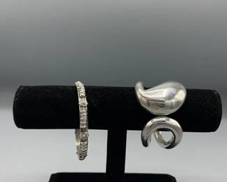 Silver Chunky Bracelets