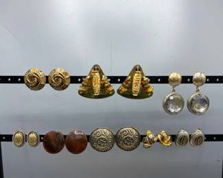 Beaded Clip On Earring Assortment 