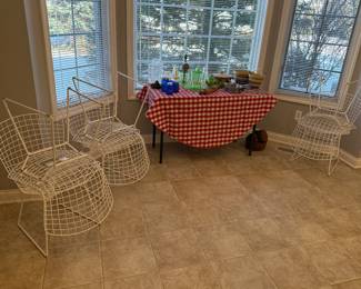 Wire Chairs - Harry Bertoia - Knoll