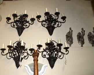 Black sconce