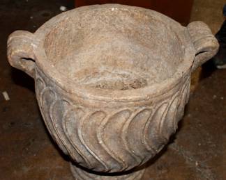 heavy cement planter