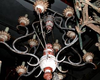 candle light chandelier