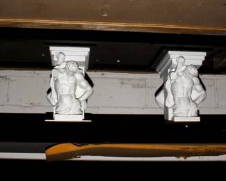 long black coffee table