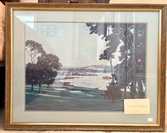 The 18th hole at Pebble Beach.