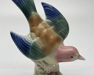 Vintage Ceramic Royal Copley Bird Figurine