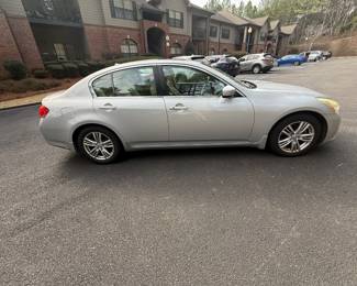 2013 Infiniti G37 4D - Mileage is 63,978 - New Tires - We will start bidding at $12,000 and accept the highest bid. If you'd like to participate in bidding please text 205-567-5211. Highest bidder will be announced at 2pm on Saturday, February 7th. In person! We will not accept a personal check. If you are going to use a credit card please let us know ahead of time. Cash preferred. Or Cashier's Check to Peddling Post for majority. Text to discuss !