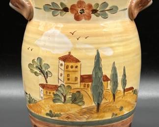 Tuscan Landscape Certified International Vase