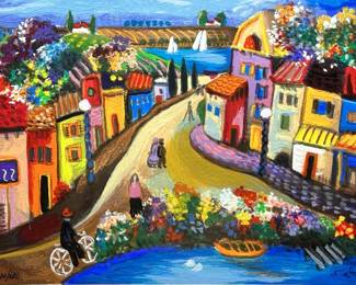 Signed Ltd. Ed. Serigraph- An Afternoon Walk