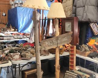 Tree Lamps, Camping, hunting chairs
