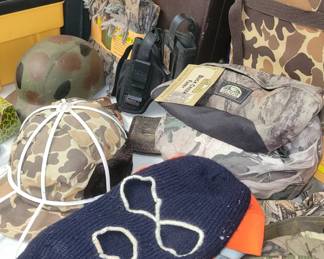 camouflage, and skii masks - great combo!