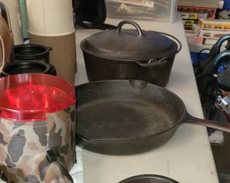 cast iron, spotlight