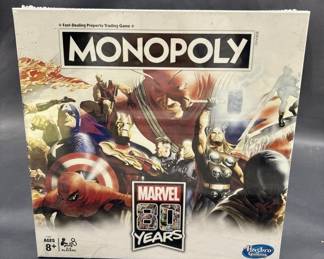 Marvel 80 Years Monopoly New in Sealed Factory Box